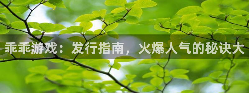 新航娱乐安卓版下载：乖乖游戏：发行指南，火爆人气的秘诀大