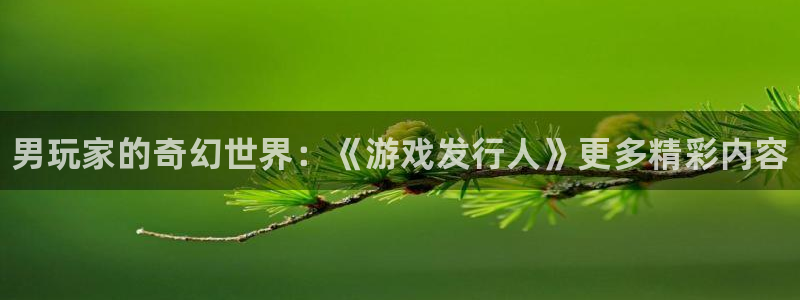 新航娱乐app最新版本更新内容是什么样的：男玩家的奇幻世界：《游戏发行人》更多精彩内容